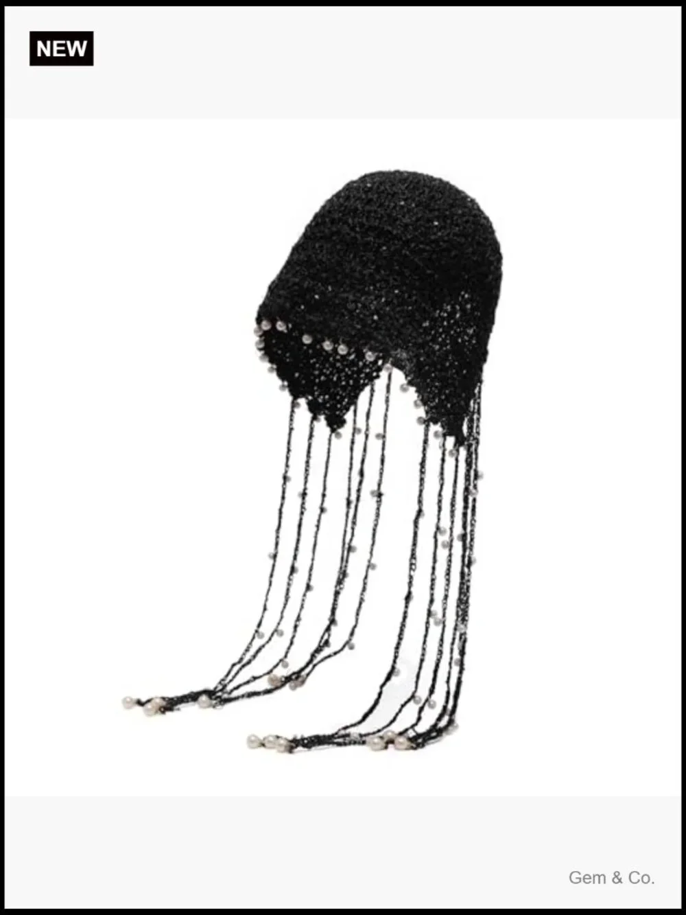 Women's Cotton Crochet Slouchy Beanie Hat with Tassel Handmade Knit Skull Cap